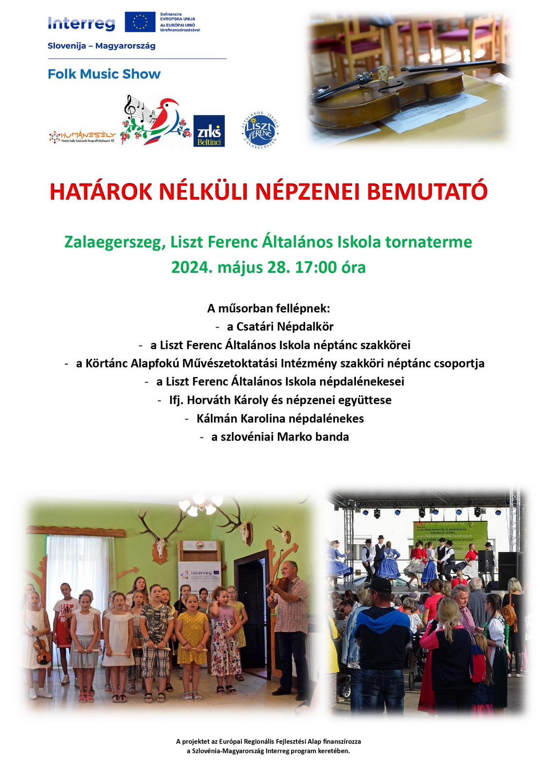 HATÁROK NÉLKÜLI NÉPZENEI BEMUTATÓ